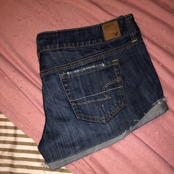 american eagle jean shorts size 12 - Picture 3 of 5